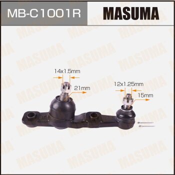 Фото шаровая опора masuma front low toyota mark x, crown / grx12#, grs18# rh