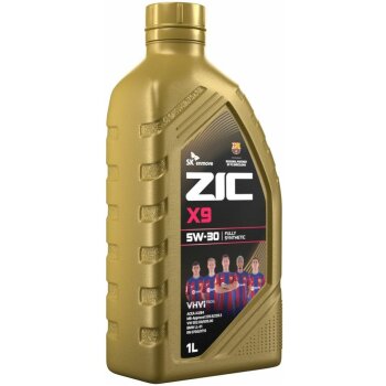 Масло моторное ZIC X9 5w30 SL/CF (ACEA A3/B3, A3/B4) 1л (универсальное, полностью синт.) (1/12)