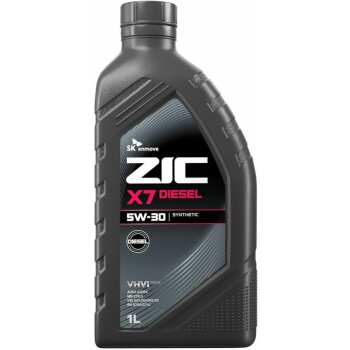 Масло моторное ZIC X7 Diesel 5w30 CF/SL (ACEA A3/B3, A3/B4) 1л (синтетика) (1/12)