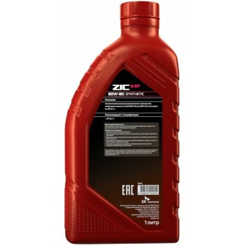 Жидкость трансмиссионная ZIC трансм. G-EP 80w90 GL-4 1л (1/12)