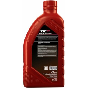 Жидкость трансмиссионная ZIC трансм. GFF 75w85 GL-4 1л (1/12)