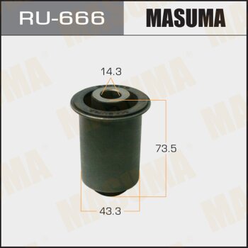 Сайлентблок пер нижнего рычага зад MASUMA RU666