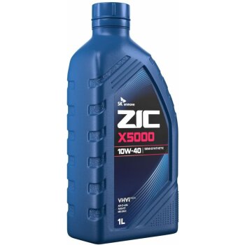 Масло моторное ZIC X5000 10w40 CI-4/SL (ACEA E7 (E5, E3)) /JASO DH-1 1л (дизель, п/синт.) (1/12)