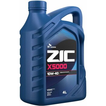 Масло моторное ZIC X5000 10w40 CI-4/SL (ACEA E7 (E5, E3)) /JASO DH-1 4л (дизель, п/синт.) (1/4)