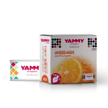 Ароматизатор меловой  баночка Sparkling Squash (1/40) YAMMY S015