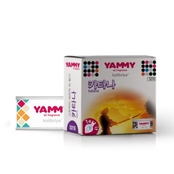 Ароматизатор меловой  баночка Katana (1/40) YAMMY S016
