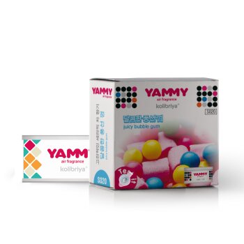Ароматизатор меловой  баночка Bubble gum (1/40) YAMMY S020