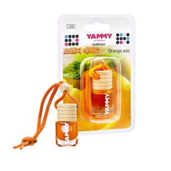 Ароматизатор подвес  бутылек Orange ade 4мл(1/80) YAMMY L015