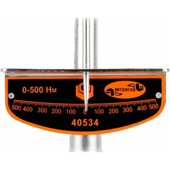 Динамометрический ключ "АвтоДело" шкальный 3/4" 0-500 Нм (1/10)