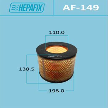 Воздушный фильтр A-149  (1/18) HEPAFIX AF149
