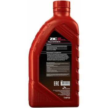 Жидкость трансмиссионная ZIC ATF Multi LF 1л (универс., пониж. вязкости для АКПП нов. поколения, Toyota WS и др.) (1/12)