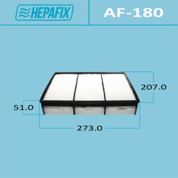 Воздушный фильтр A-180  (1/40) HEPAFIX AF180