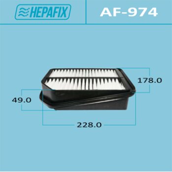 ВОЗДУШНЫЙ ФИЛЬТР A-974 HEPAFIX HEPAFIX AF974