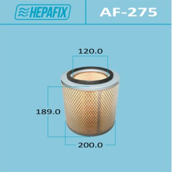 Воздушный фильтр A-275  (1/12) HEPAFIX AF275