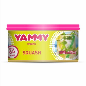 Ароматизатор с растит наполнителем  Органик баночка Squash 42 гр (1/60) YAMMY D012