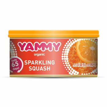 Ароматизатор с растит наполнителем  Органик баночка Sparkling Squash 42 гр (1/60) YAMMY D015