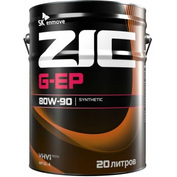 Жидкость трансмиссионная ZIC трансм. G-EP 80w90 GL-4 20л