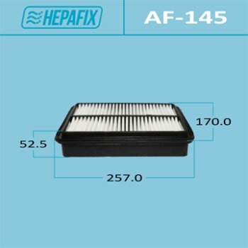 Воздушный фильтр A-145  (1/40) HEPAFIX AF145