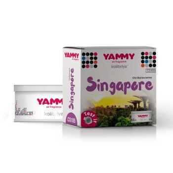 Ароматизатор меловой сити  баночка SINGAPORE (1/40) YAMMY CS105