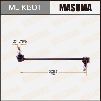 Тяга стабилизатора перподв L/R MASUMA MLK501