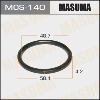 Кольцо глушителя метал 48x573x42 MASUMA MOS140
