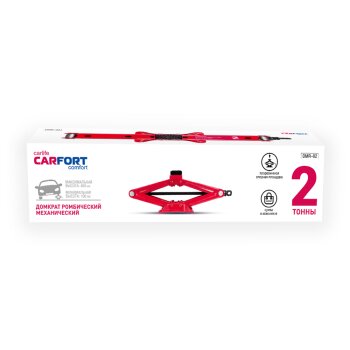 Домкрат Винтовой CARFORT ромб. 2т DMR-02