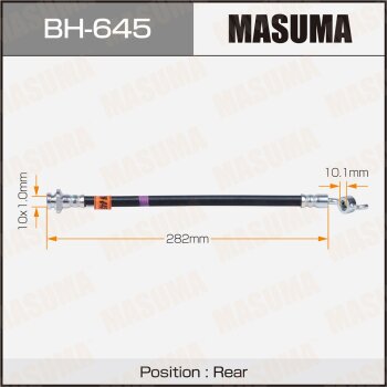 Шланг тормозной MASUMA N- /rear/ MURANO Z51 MASUMA BH645