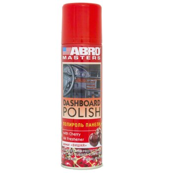 Полироль панели  Masters Вишня аэроз220мл (1/24) ABRO DP633CH