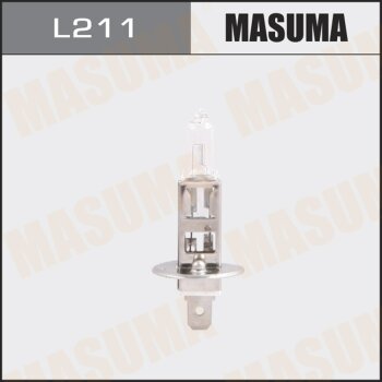 Фото лампа галогенная masuma clearglow h1 12v 100w (3000k)