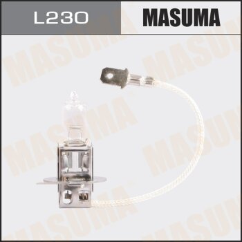 Фото лампа галогенная masuma clearglow h3 12v 55w (3000k)