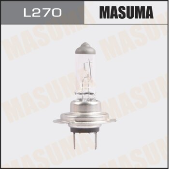 Фото лампа галогенная masuma clearglow h7 12v 55w (3000k)