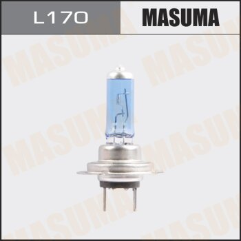 Фото лампа высокотемпературная masuma blue skyglow h7 12v 55w (4200k)