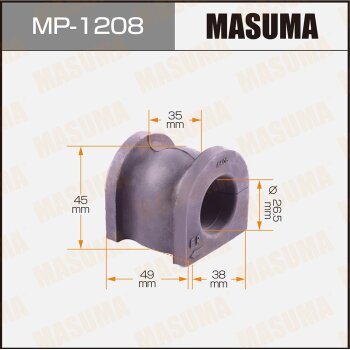 Втулка стабилизатора пер MASUMA MP1208