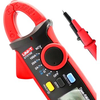 Мультиметр UNI-T токовые клещи AC/DC (для замера токов утечки на а/м) (1/40)