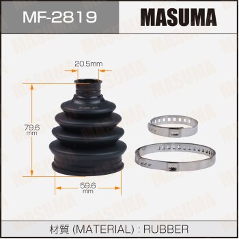 Пыльник ШРУСа задннаруж/ внутр пластик MASUMA MF2819