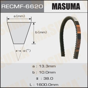 Ремень клиновый  рк 13х1600 мм MASUMA 6620