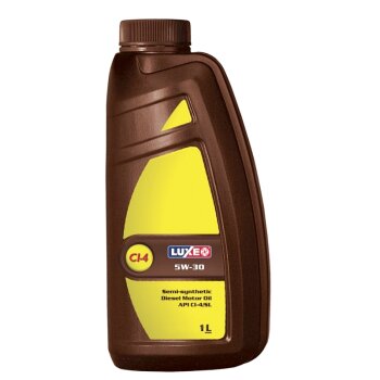 Масло моторное LUXE DIESEL 5W30 CI-4/SL полусинтетика 1л (1/12)