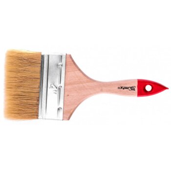 Кисть плоская "Стандарт" 4" (100 мм), натуральная щетина, деревянная ручка//МТХ (1/12)