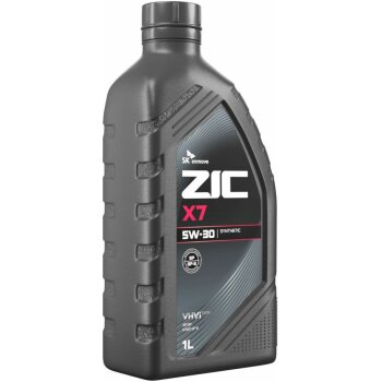 Масло моторное ZIC X7 5w30 SP/SQ, ILSAC GF-6/GF-7 1л (бензин, синтетика) (1/12)