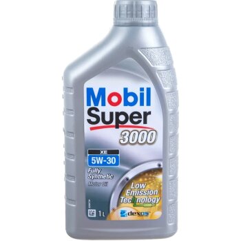 Масло моторное MOBIL Super 3000 XE 5W30 SN/CF, C3 синтетика 1л (1/12)