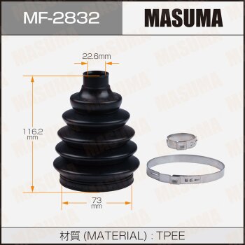 Пыльник ШРУСа (пластик) + спецхомут MASUMA MF2832