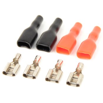 ACV RM37-1432 клемма акустическая D=4.8мм/10-12AWG (4шт упаковка 2красных+2черных)блистер