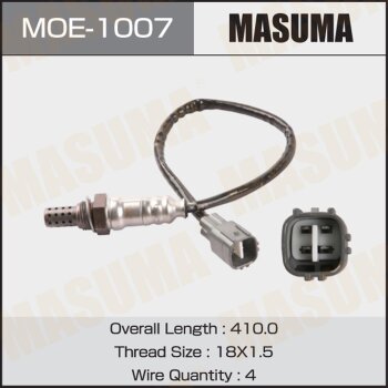 Фото датчик кислородный masuma, toyota 4runner, crown / 3rzfe, 2uzfe, 1gfe