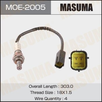 Фото датчик кислородный masuma, nissan teana, x-trail / mr20de, qr25de