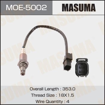 Фото датчик топливовоздушной смеси masuma, honda accord, civic, jazz / k24a, l13z1, l12b2