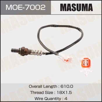 Фото датчик кислородный masuma, suzuki grand vitara, sx4 / h25a, j20a