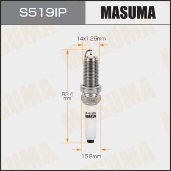 Фото свеча зажигания masuma iridium+platinum (plfer7a8eg)