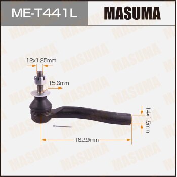 Фото наконечник рулевой тяги masuma toyota prius / nhw20, nhw20l lh