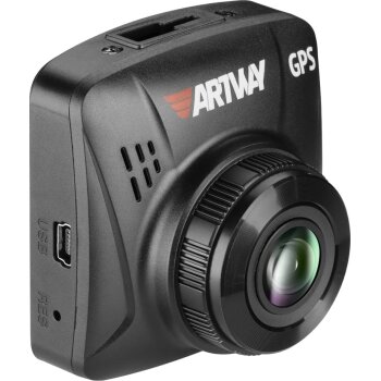 Видеорегистратор  AV-397 GPS 2 Мп 1920х1080 обзор 170 экран 2 1 камера ARTWAY AV397