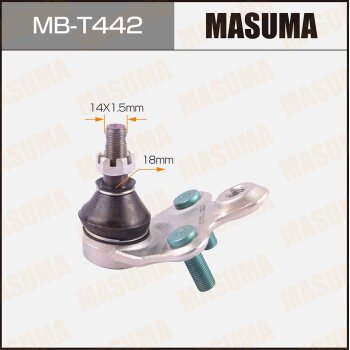 Фото шаровая опора masuma front low toyota prius / nhw20